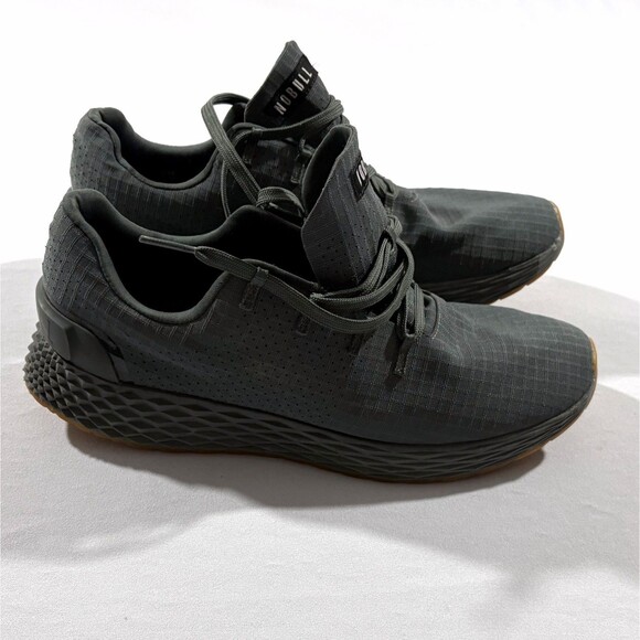 NOBULL Other - NoBull Mens Ripstop Runner Crossfit Shoes Gray Green Sneakers Gym Running 11.5
